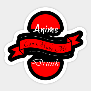 Anime Text Style - 13 Sticker